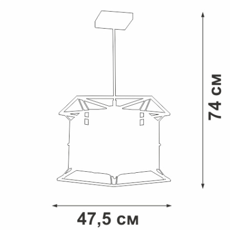V3030-1/5PL Люстра