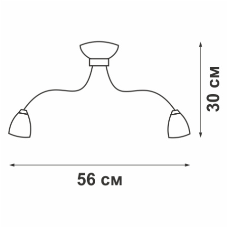 V3558-8/5PL Люстра V3558-8/5PL, 5хЕ27 макс. 60Вт