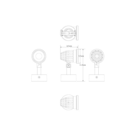 A1127AL-1BK Фасадный светильник Arte Lamp ELSIE A1127AL-1BK