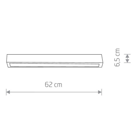 7597 Потолочный светильник Nowodvorski Straight Ceiling Led S 7597