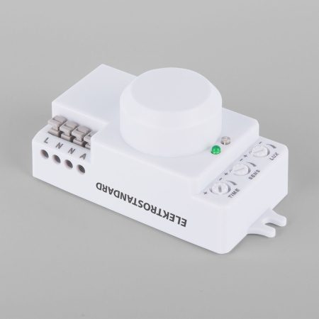 SNS-M-13 MCW 1200W R10m Белый Микроволновый датчик движения 10м 1200W 360° IP20 Белый