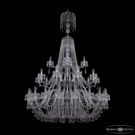 Светильник 1403/20+10+5/530/XL-203/3d никель, 35х40 w, 149х203 см