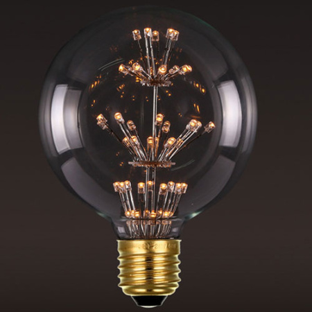G12547LED LOFT IT -- Ретро лампа Эдисона (Шар) -- E27 3W 220V G12547LED