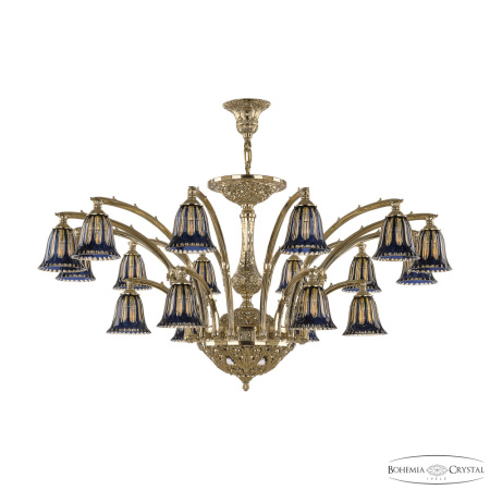 Светильник 72111/12+6/420 AZ G P2 D Amber-Blue/H-1H, 22x40 w, 127x63 см