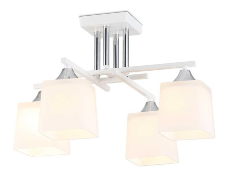 TR303041 Светильник подвесной TR303041/4 WH белый E27/4 max 60W 420*420*260