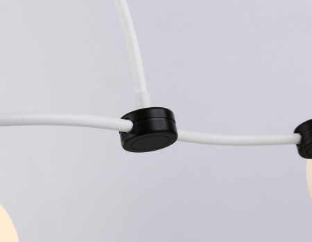 TR2546 Подвесной светильник TR2546/5 WH/BK белый/черный E27/5 max 60W 950*600*450