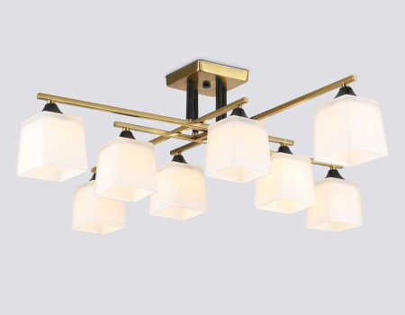 TR303044 Светильник подвесной TR303044/8 CP медь E27/8 max 60W 820*820*260