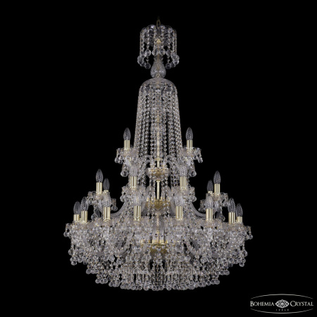 Светильник 1409/16+8+4/300/XL-130/3d золото, 28х40 w, 87х130 см