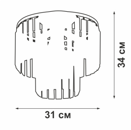V5210-0/4PL Люстра V5210-0/4PL, 4хЕ14 макс. 60Вт