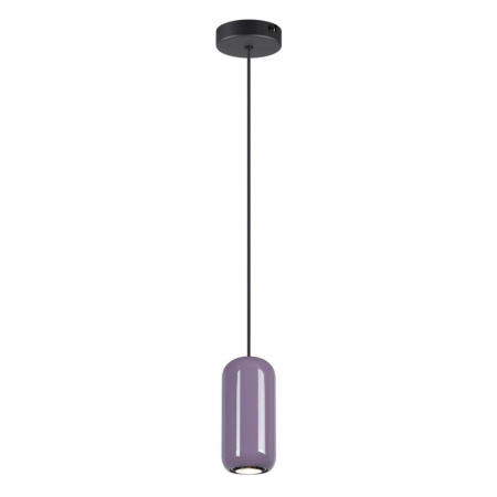 5053/1 PENDANT ODL24 311 черный/сиреневый/металл Подвес GU10 LED 4W OVALI