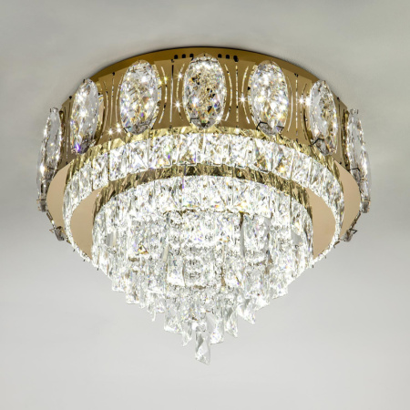 L9438-500 GD с УД Потолочная люстра LED4U L9438-500 GD с функцией УД