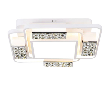 FA144 Потолочный светодиодный светильник с пультом FA144 WH белый 96W 500*500*110 (ПДУ РАДИО 2.4)