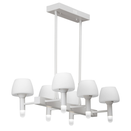 Люстра V4056/6PL, 6xE27 макс. 60Вт+LED 12W