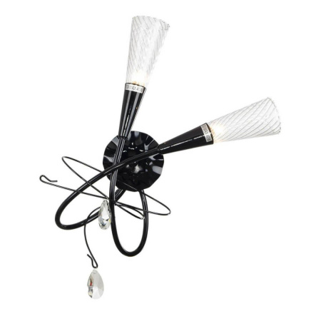 711637 (SB1105/2R)  Бра AEREO 2х40W G9 BLACK