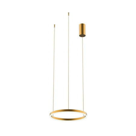 08212,33P(3000K) Подвесной светильник ТОР мат золото d40 h110 Led 24W (3000K)