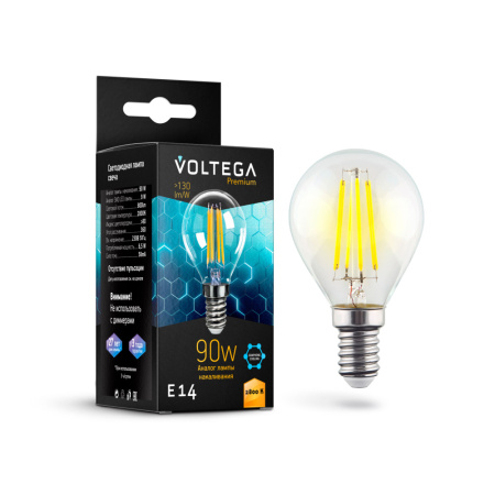 7136 VG10-G45E14warm9W-FШар E14 2800K 9W Graphene