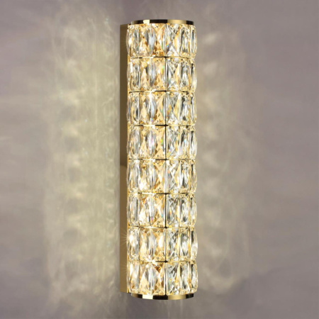4926/8WL L-VISION ODL24 481 золото/металл/хрусталь Настенный светильник LED 8W 4000K 463Лм PANTA