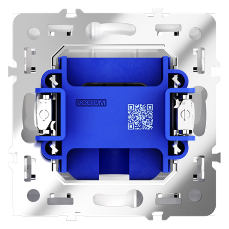 VLS080202 Вывод кабеля VOLTUM S70, (белый матовый)