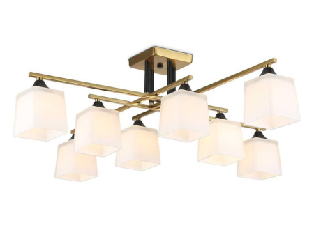 TR303044 Светильник подвесной TR303044/8 CP медь E27/8 max 60W 820*820*260