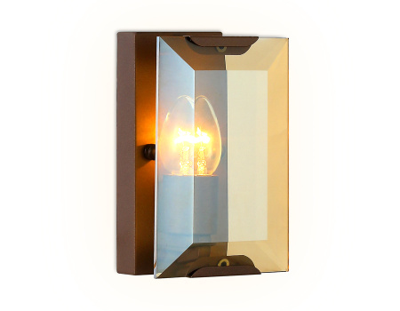 TR5158 Настенный светильник TR5158 CF/TI кофе/янтарь E14/1 max 40W 210*130*100