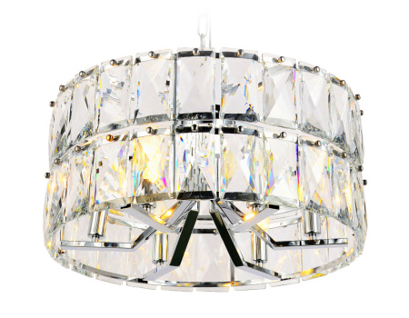 TR5159 Подвесная люстра TR5159/6 CH/CL хром/прозрачный E14/6 max 40W D520*945