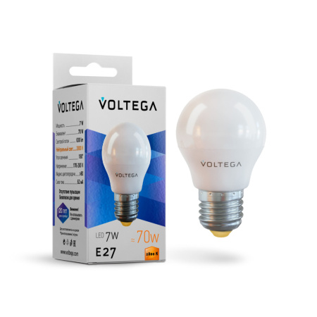 7052 VG2-G45E27warm7W Шар