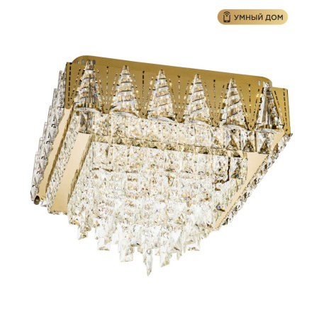 L9437-500-500 GD с УД Потолочная люстра LED4U L9437-500-500 GD с функцией УД