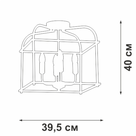 V3768-1/4PL Люстра