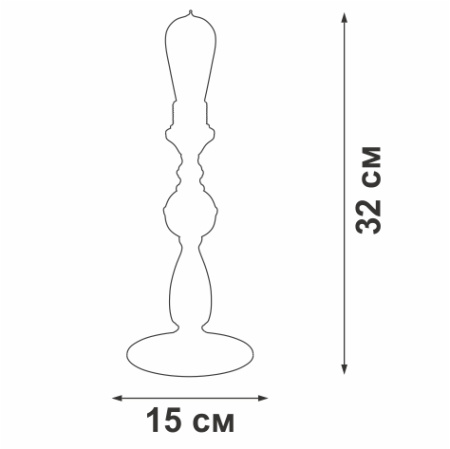 V1793-0/1L Светильник настольный V1793-0/1L, 1хЕ27 макс. 60Вт