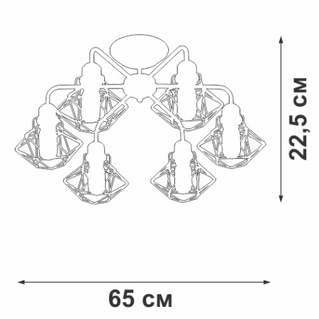 V4258-0/6PL Люстра