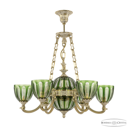 Светильник 72009P/6/175 GW P1 U Clear-Green/H-1H FA10S, 10х40 w, 68х74см