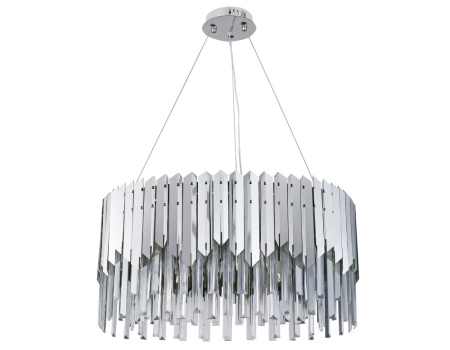 TR5285 Подвесная люстра с хрусталем TR5285/6 CH/CL хром/прозрачный E14/6 max 40W D600*1100
