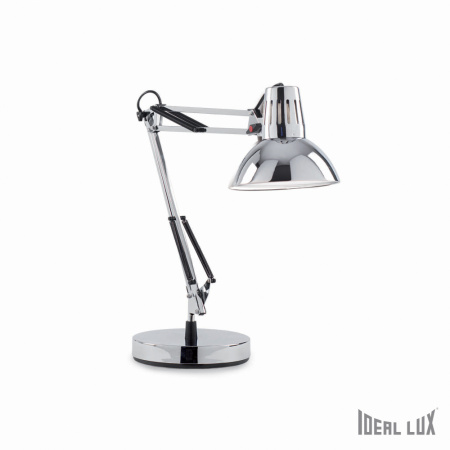 WALLY TL1 CROMO Настольная лампа, max 1 x 40W E27 / 230V