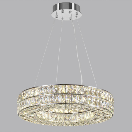 4927/52L L-VISION ODL24 479 хром/металл/хрусталь Люстра LED 52W 4000K 2971Лм PANTA