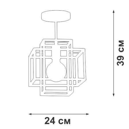 V3975-1/1PL Люстра