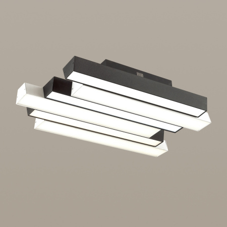 4014/71CL ODL18 000 черн/белый Люстра потолочная LED 71W 220V REMI