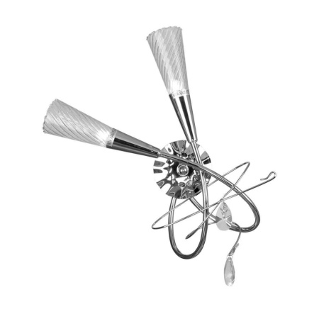 711624*** (SB1105/2L)  Бра AEREO 2х25W G9 CHROME (в комплекте), шт