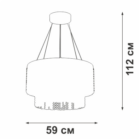 V5880-8/2S Светодиодный светильник