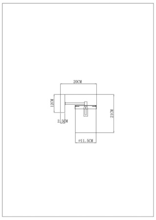 A4099AP-1BK Бра Arte Lamp MODELLO A4099AP-1BK