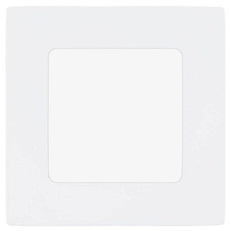 64607 Светодиод. встраив. светильник FUEVA 1 PRO, 5,5W(LED), 120X120, ET40, 700lm, 4000K, сталь/белы
