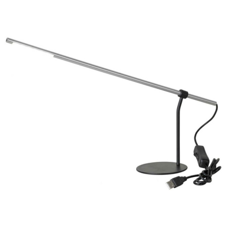 LSP-9997 Настольная лампа Черный/Серебристый LED 1*3W