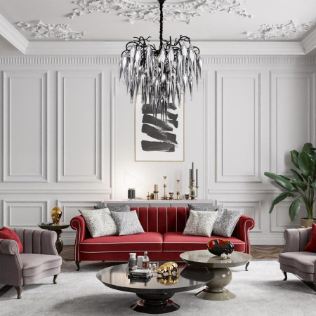 MS.2115.800 BK Подвесная люстра MODESTYLE MS.2115.800 BK