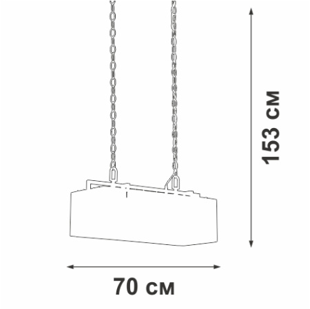 Люстра V4279-1/10, 10хЕ14 макс. 60Вт