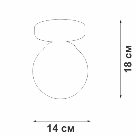 V3963-1/1PL Люстра