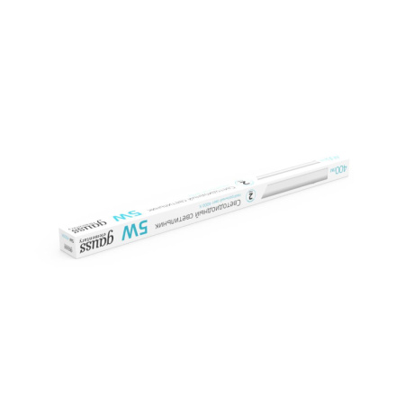 TL001 Светильник Gauss TL Elementary линейный 5W 400lm 4000K IP20 310х22х33 LED 1/25