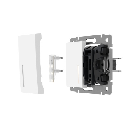 W8010101 Блок LED подсветки для выключателя 2 шт. (белый)