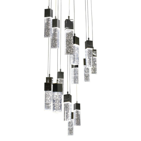 08510-15А,02(4000K) Подвесной светильник АКВА хром d50 h300 PowerLed 75W (4000K)