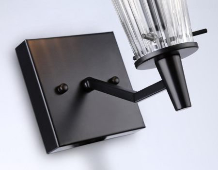 TR3239 Настенный светильник со сменной лампой TR3239 BK черный E14 max 40W 250*120*210