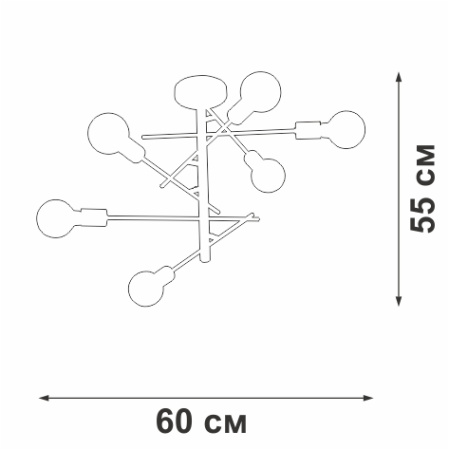 V3974-1/6PL Люстра