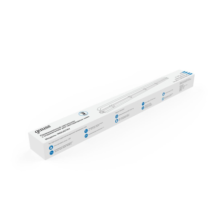 Светильник линейный Gauss СПП-Т8-G13 INDUSTRY 220-230V IP65 660*70*61мм для LED ламп 1х600мм 1/12